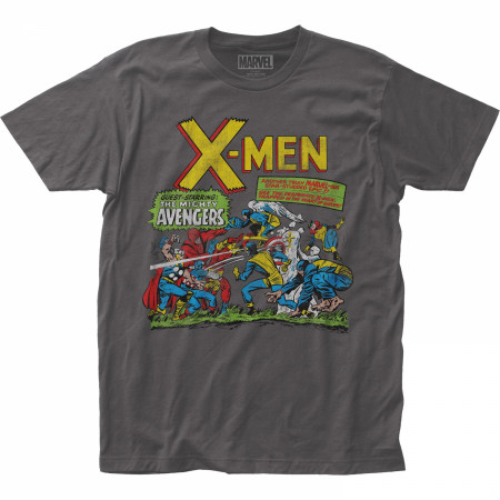 X-Men vs Avengers Comic Cover T-Shirt